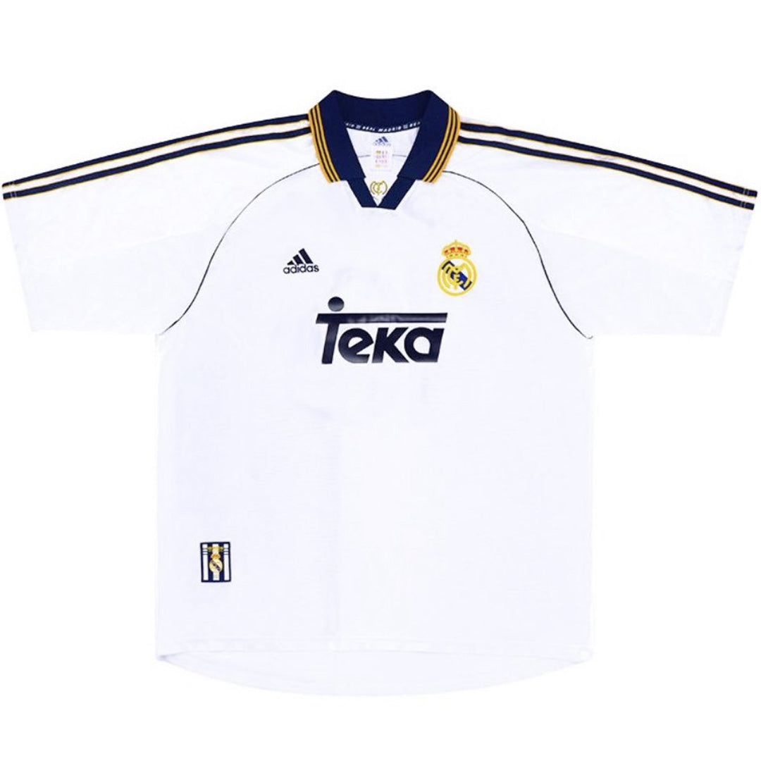 Real Madrid Home Retro Soccer Jersey 1998/00-The Jerseys Shop