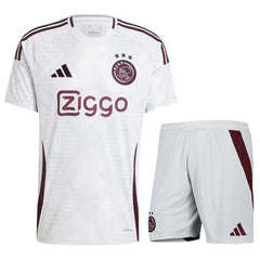 Men's Ajax Third Away Jersey (Jersey+Shorts) Kit 2024/25-The Jerseys Shop