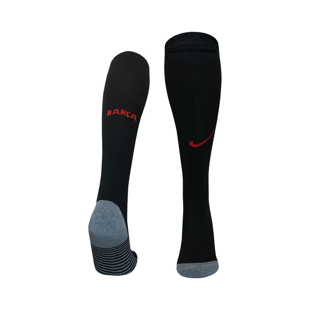 Kid's Barcelona Away Soccer Socks 2024/25-The Jerseys Shop