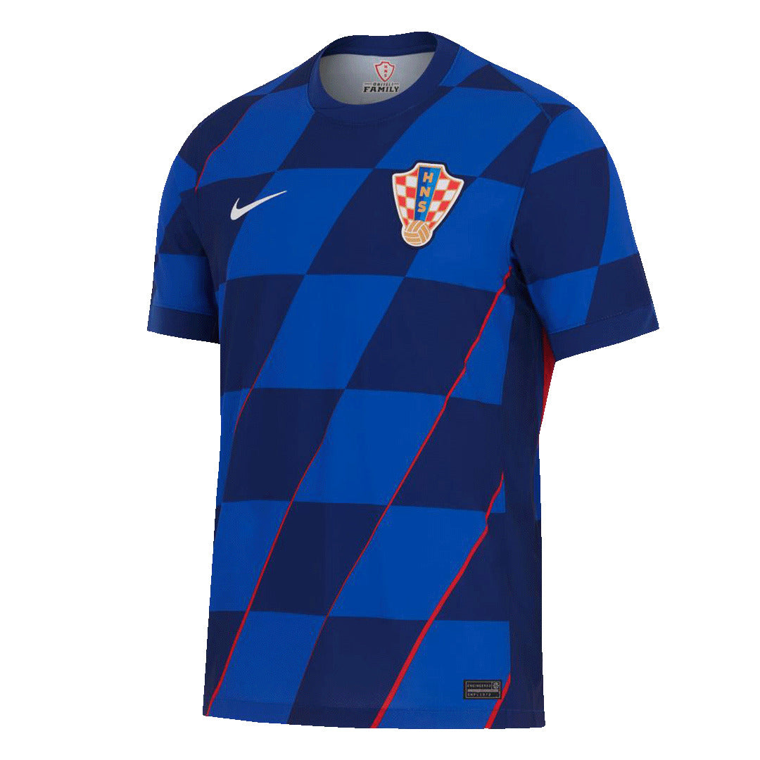 Men's Croatia Away Soccer Jersey Euro 2024-The Jerseys Shop