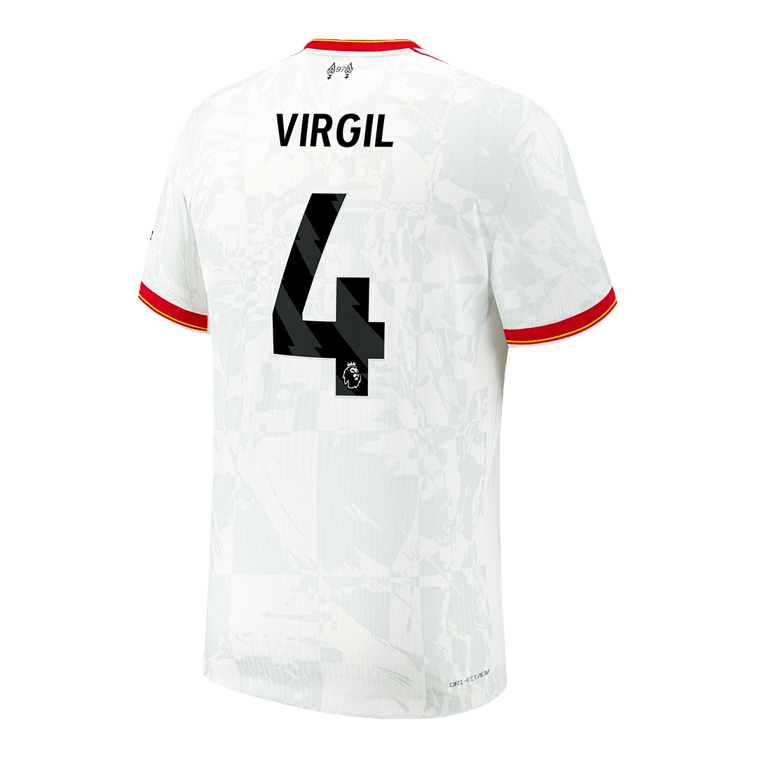 Liverpool VIRGIL #4 Third Away Match Jersey 2024/25-The Jerseys Shop
