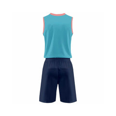 Design Jerseys Basketball Net Cyan-blue