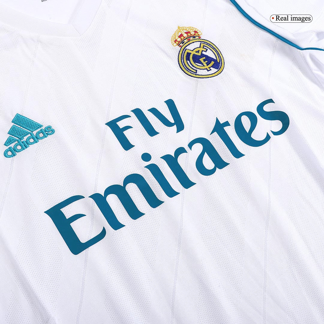 Real Madrid Home Retro Soccer Jersey 2017/18-The Jerseys Shop