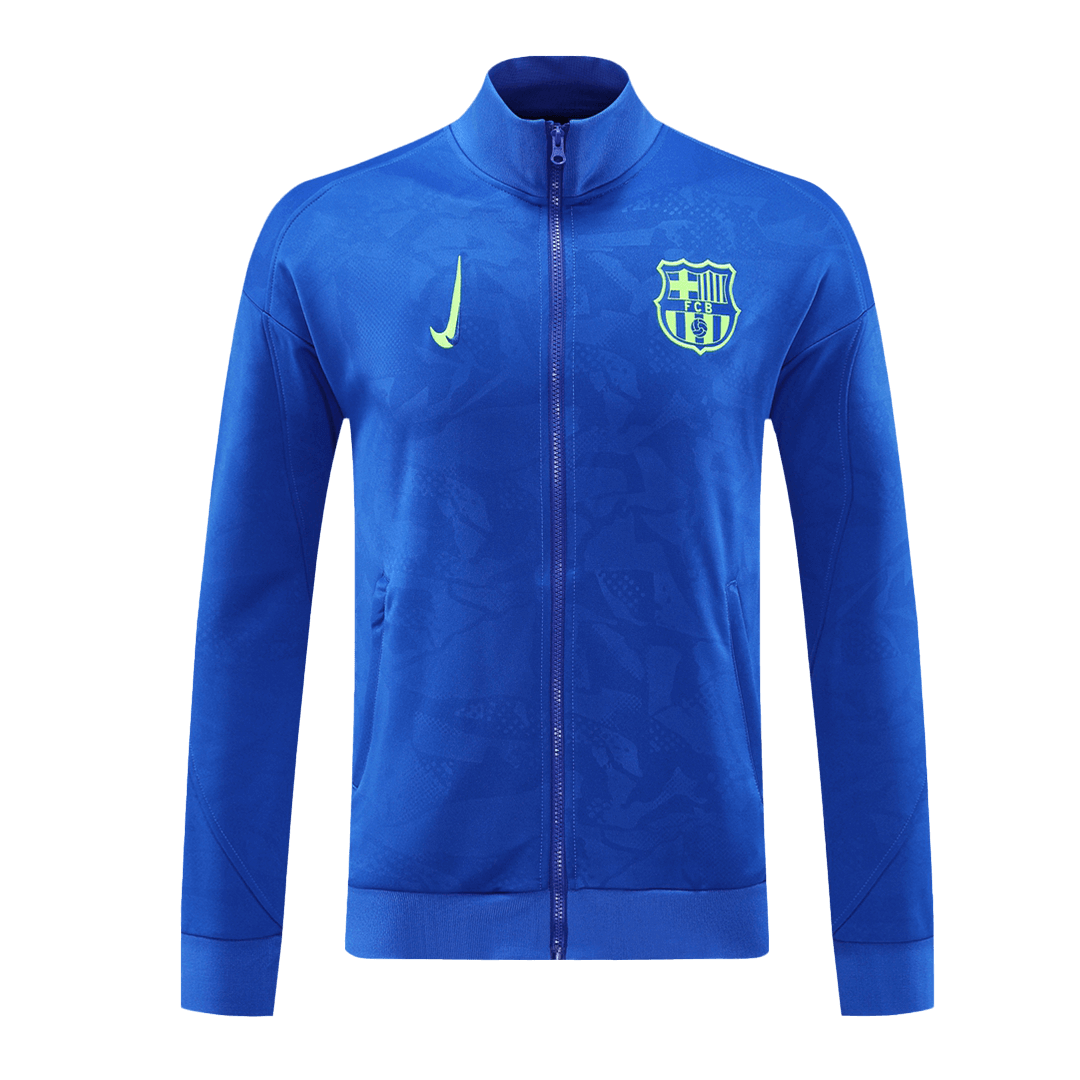 Barcelona Blue Jacket Training Kit 2024/25 For Adults-The Jerseys Shop
