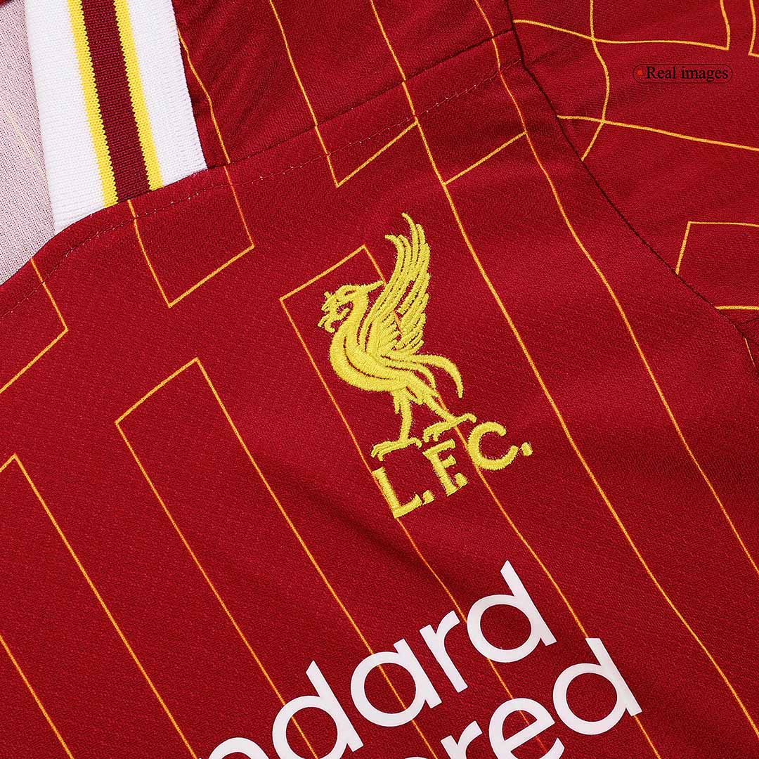 Kid's Liverpool Home Jerseys Kit(Jersey+Shorts) 2024/25-The Jerseys Shop