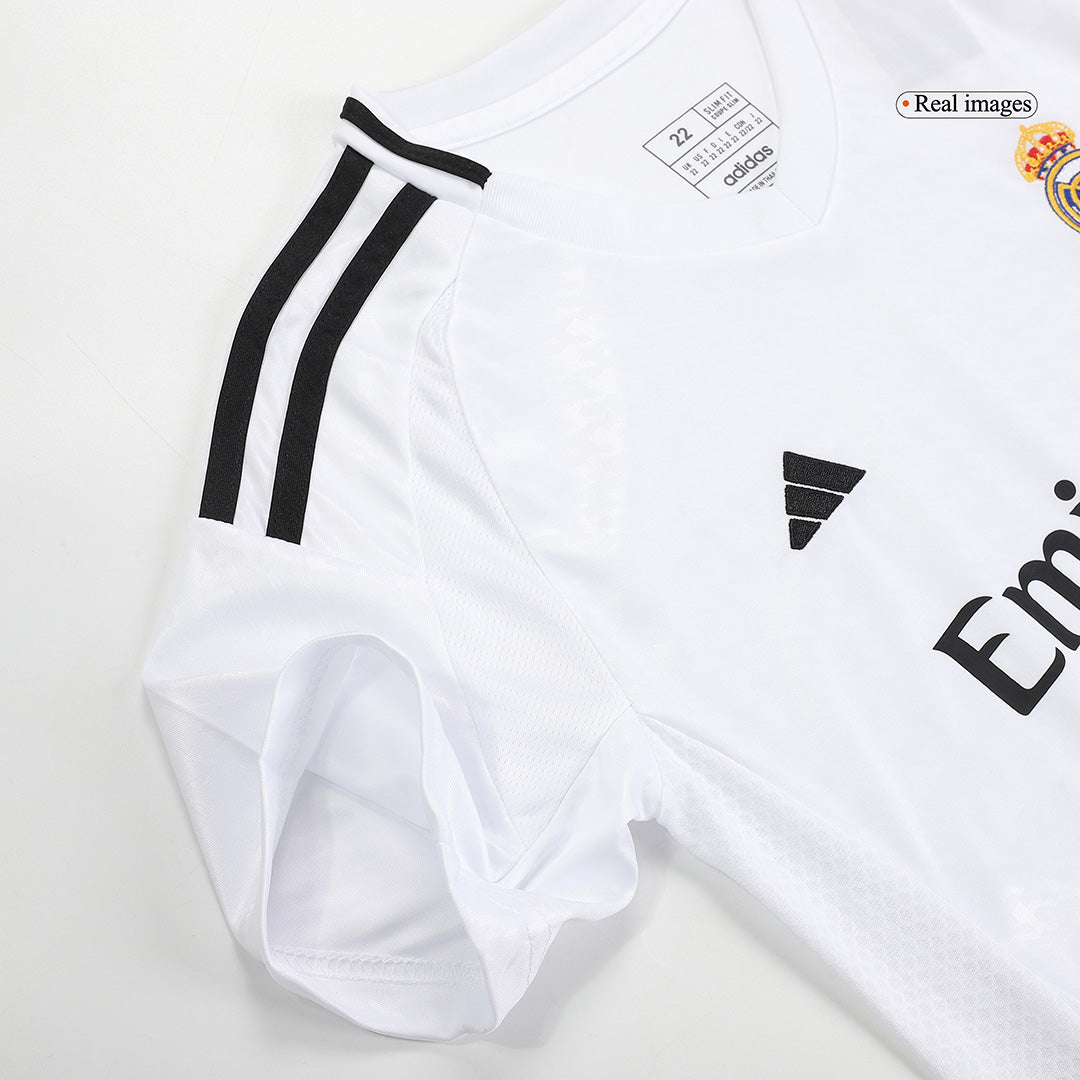 [Super Quality] Kid's Real Madrid Home Jerseys Full Kit 2024/25-The Jerseys Shop