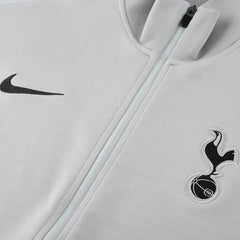 Tottenham Hotspur Gray Track Jacket 2024/25 For Adults-The Jerseys Shop
