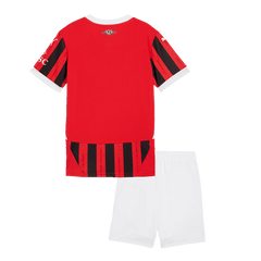 Kid's AC Milan Home Jerseys Kit(Jersey+Shorts) 2024/25-The Jerseys Shop