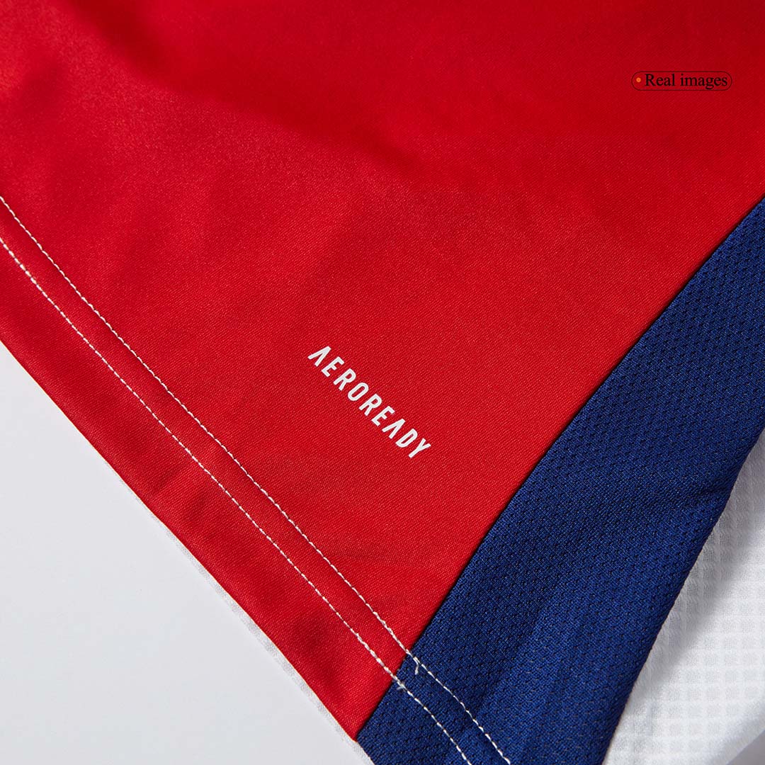 Men's Arsenal Home Long Sleeve Soccer Jersey 2024/25-The Jerseys Shop