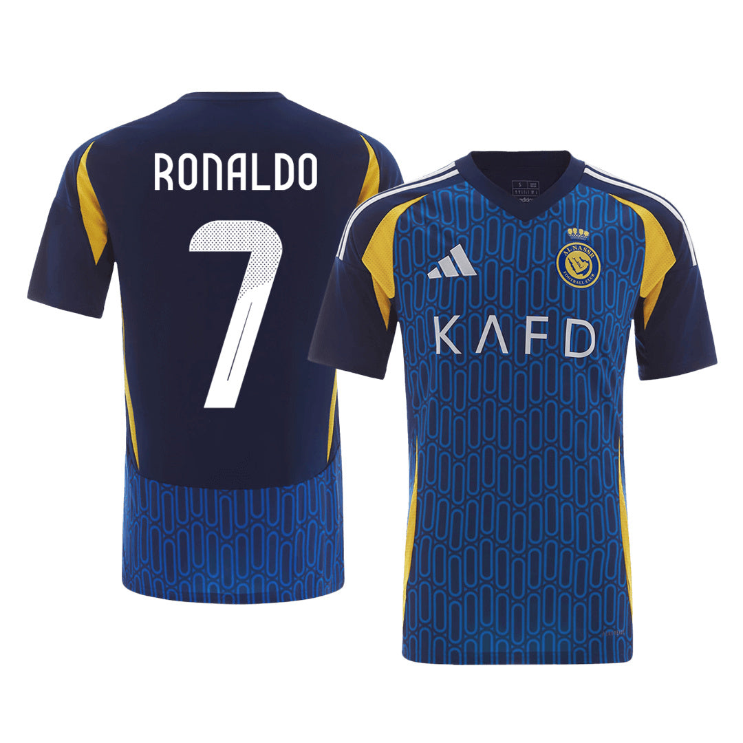 Men's Al Nassr RONALDO #7 Away Soccer Jersey 2024/25 - ACL-The Jerseys Shop