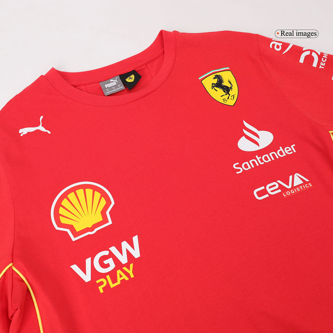 Ferrari F1 Racing Team Charles Leclerc #16 T-Shirt 2024-The Jerseys Shop