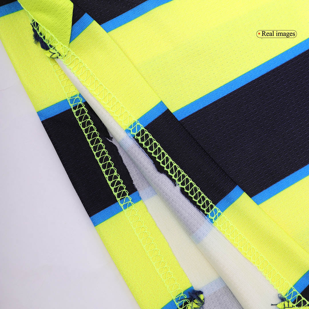 Men's Manchester City Away Jersey (Jersey+Shorts) Kit 2024/25-The Jerseys Shop