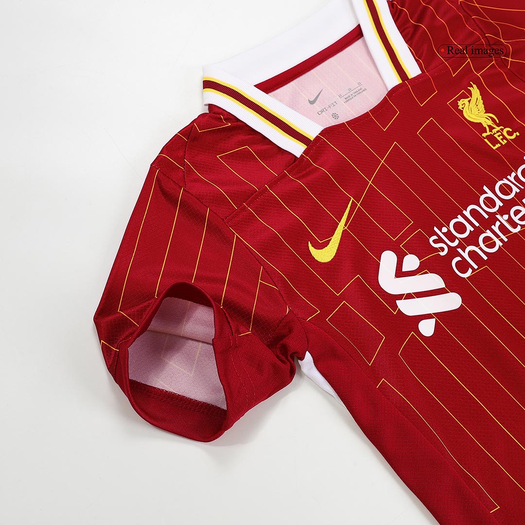 Kid's Liverpool Home Jerseys Full Kit 2024/25-The Jerseys Shop