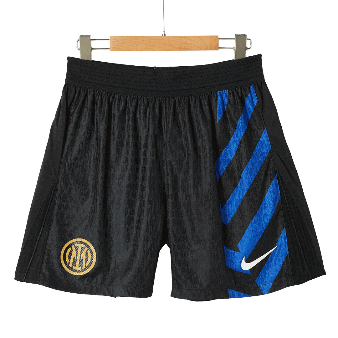 Inter Milan Home Soccer Shorts 2024/25 - Player Version-The Jerseys Shop