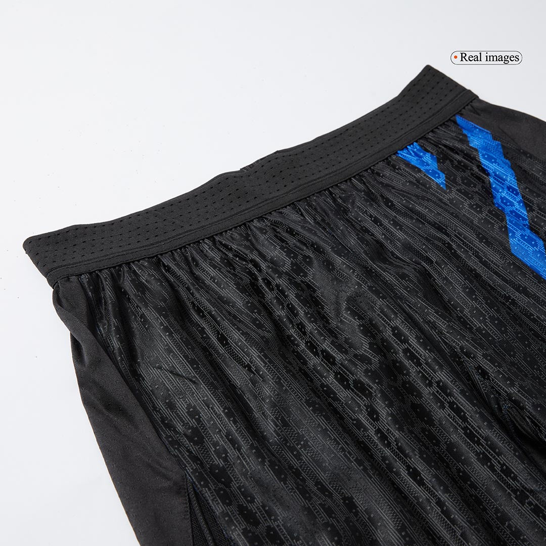 Inter Milan Home Soccer Shorts 2024/25 - Player Version-The Jerseys Shop