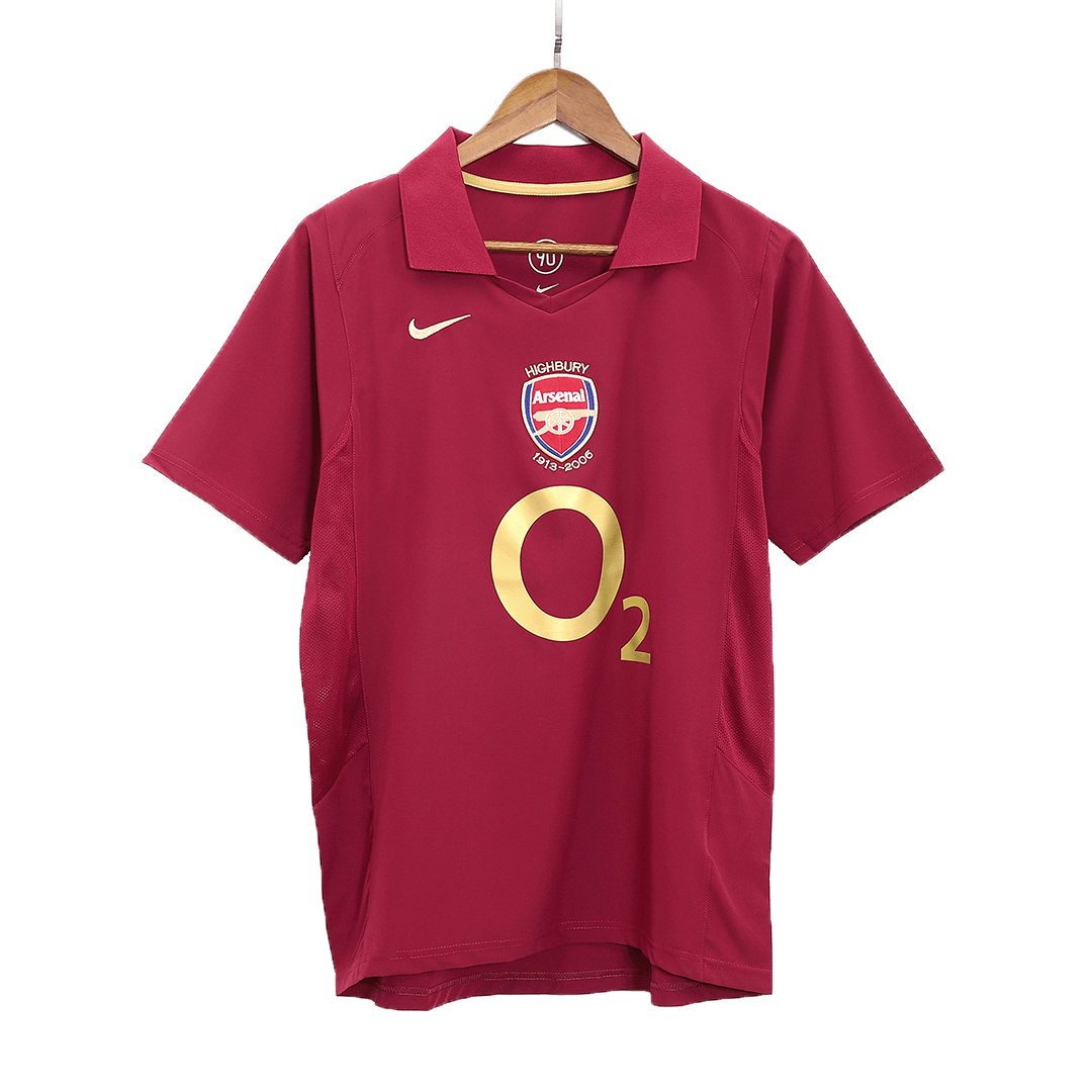 Arsenal HENRY #14 Home Retro Soccer Jersey 2005/06-The Jerseys Shop