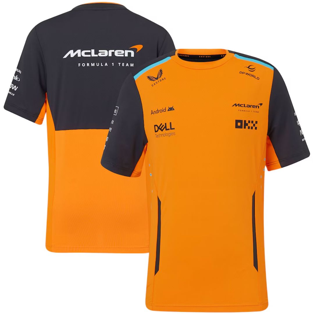 McLaren F1 Racing Team Set Up Orange T-Shirt 2024-The Jerseys Shop