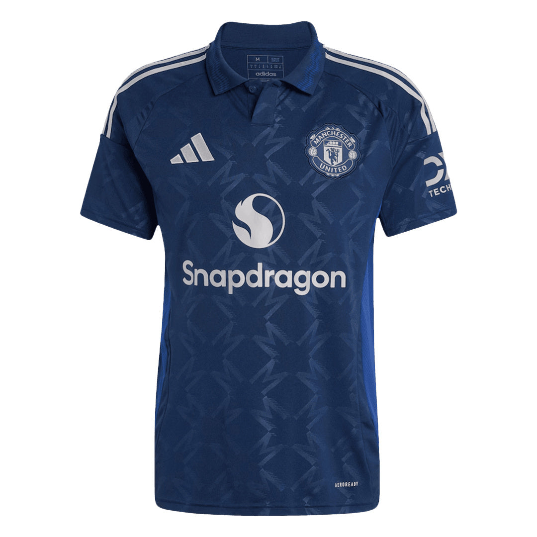 Men's Manchester United Away Soccer Jersey 2024/25-The Jerseys Shop