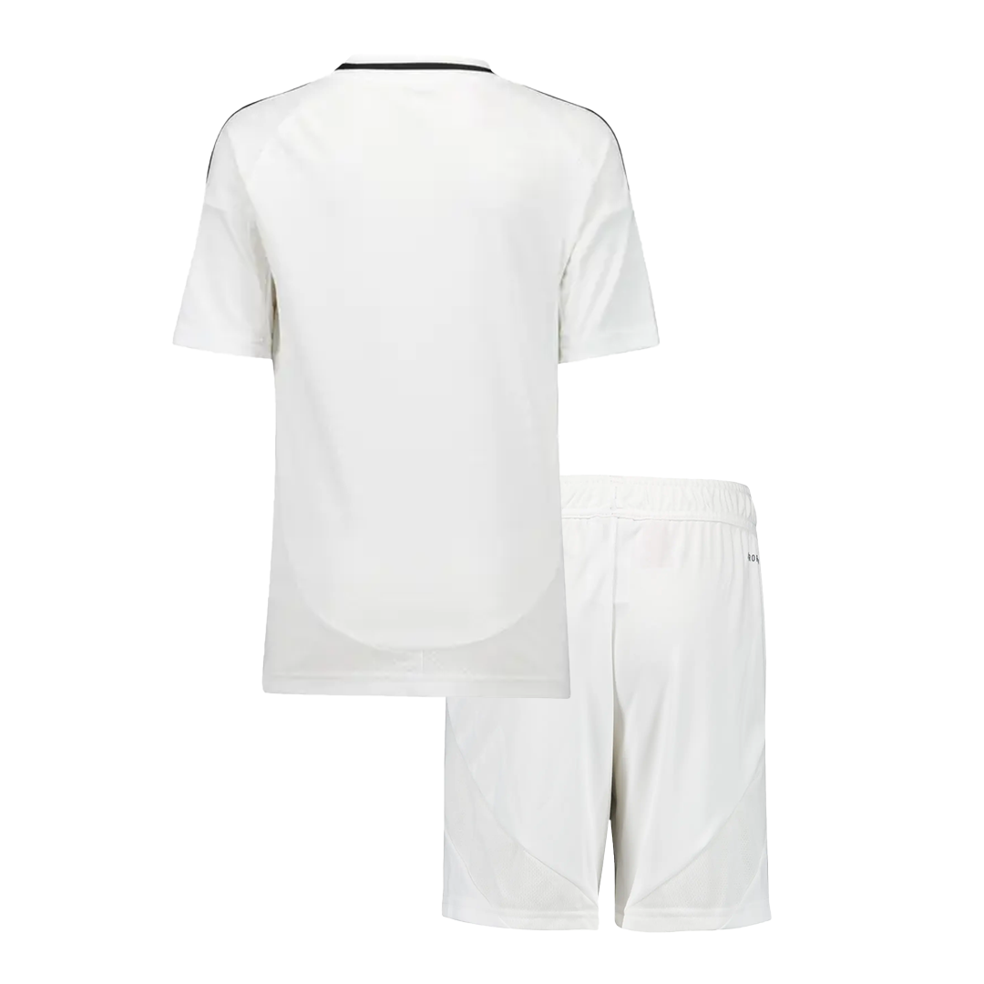 [Super Quality] Kid's Real Madrid Home Jerseys Kit(Jersey+Shorts) 2024/25-The Jerseys Shop