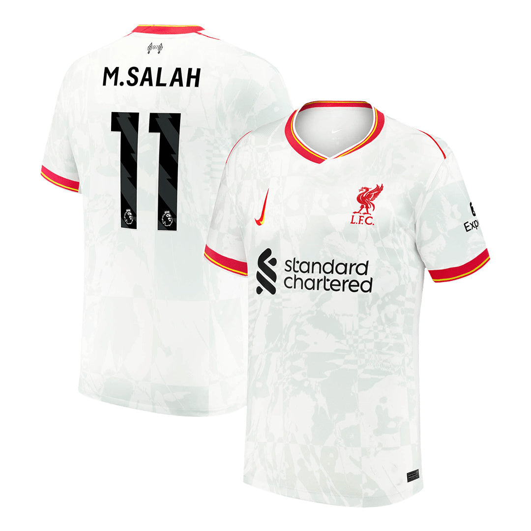 Men's Liverpool M.SALAH #11 Third Away Soccer Jersey 2024/25-The Jerseys Shop