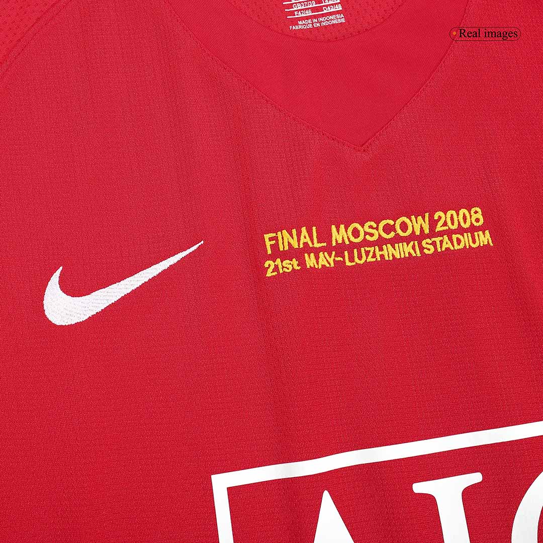 ROONEY #10 Classic Manchester United Home Jersey 2007/08 - UCL Final-The Jerseys Shop
