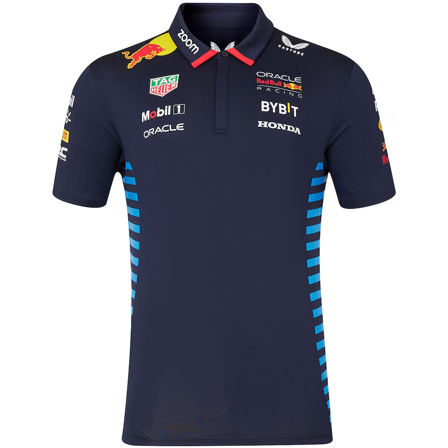 Red Bull F1 Navy Team Polo 2024-The Jerseys Shop