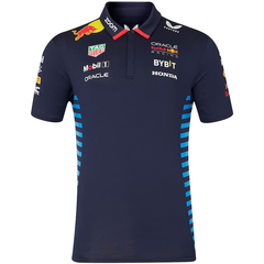 Red Bull F1 Navy Team Polo 2024-The Jerseys Shop