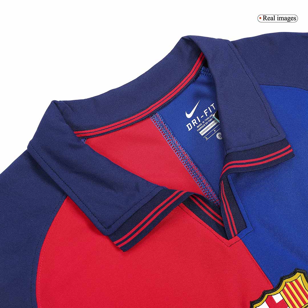 Barcelona Home Retro Soccer Jersey 1999/00-The Jerseys Shop