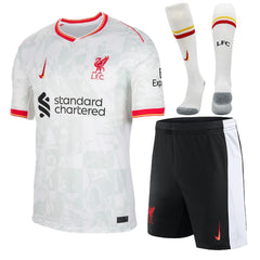 Men's Liverpool Third Away Jersey Full Kit 2024/25-The Jerseys Shop