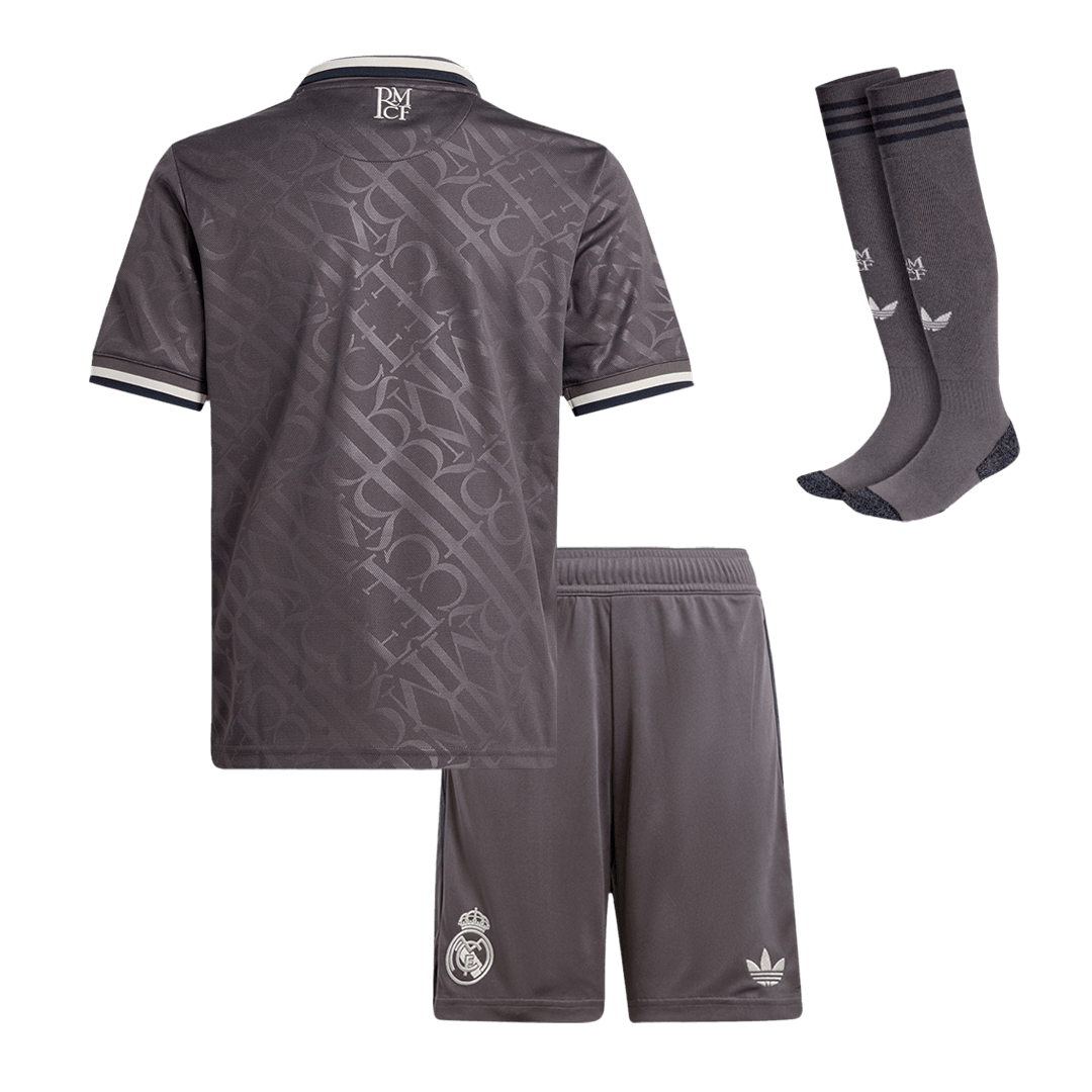 Kid's Real Madrid Third Away Jersey Full Kit 2024/25-The Jerseys Shop