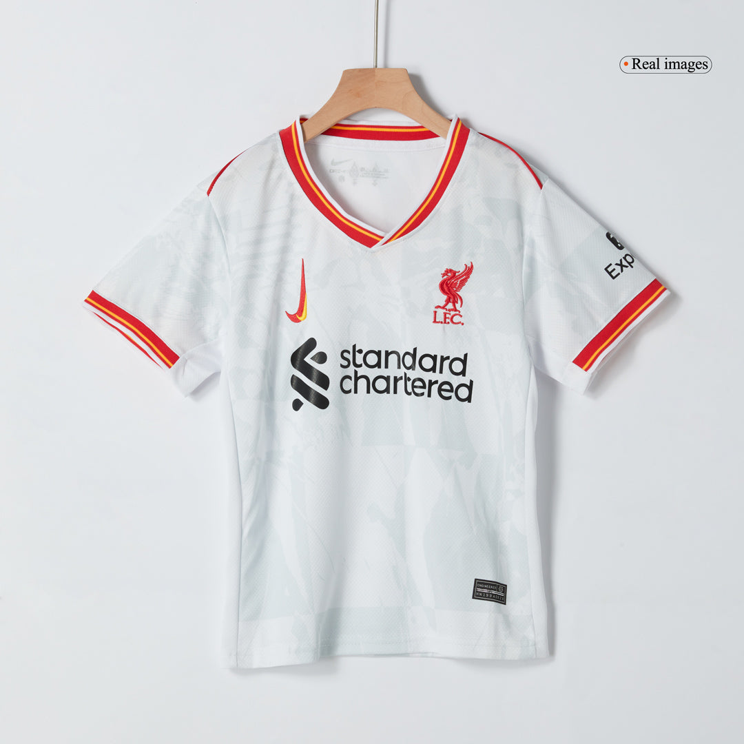 Kid's Liverpool Third Away Jersey Kit(Jersey+Shorts) 2024/25-The Jerseys Shop