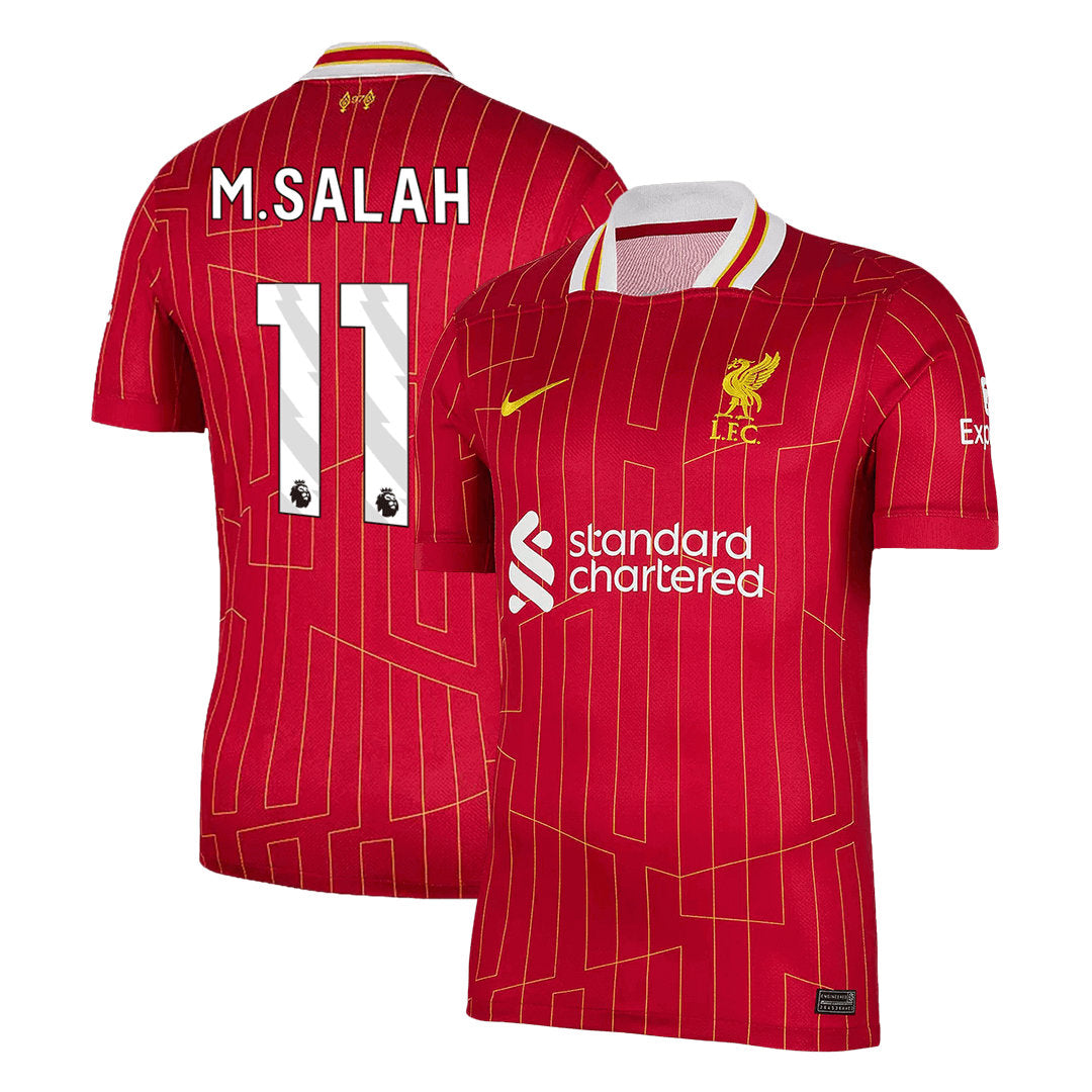 [Super Quality] Men's Liverpool M.SALAH #11 Home Soccer Jersey 2024/25-The Jerseys Shop