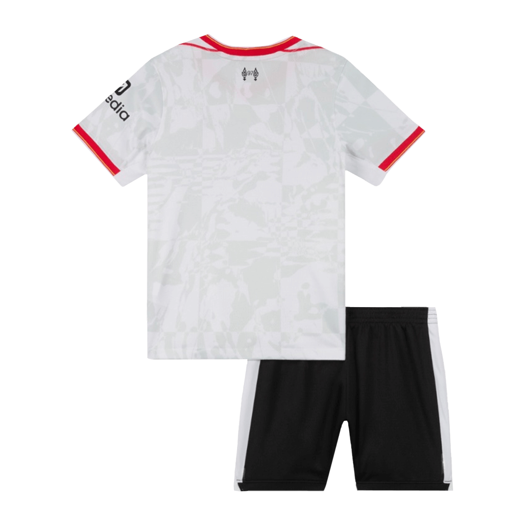 Kid's Liverpool Third Away Jersey Kit(Jersey+Shorts) 2024/25-The Jerseys Shop