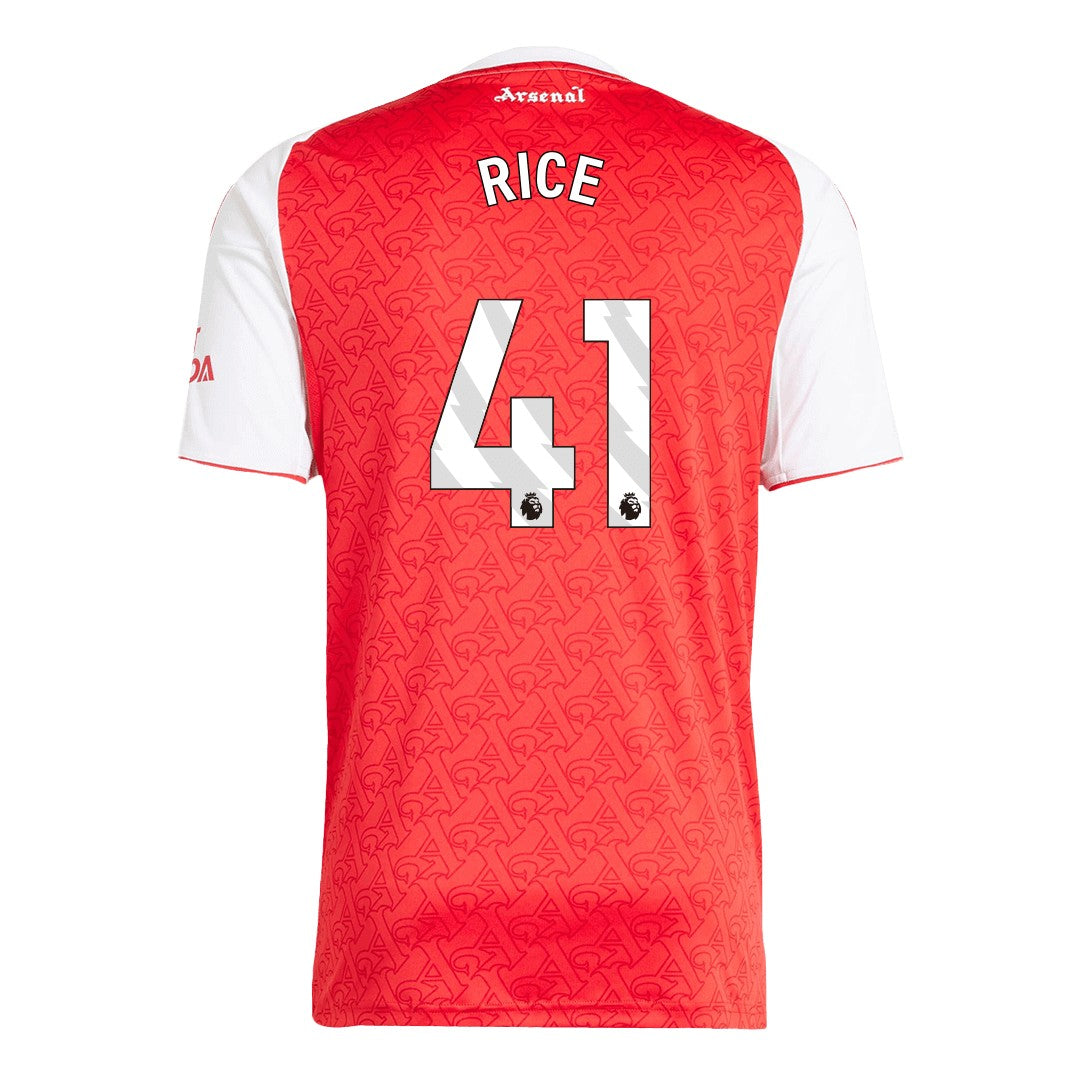 RICE #41 Arsenal Home Jersey 2025/26