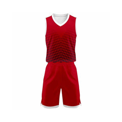 Design Jerseys Basketball Ribut Red
