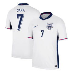 [Super Quality] Men's England SAKA #7 Home Soccer Jersey Euro 2024-The Jerseys Shop