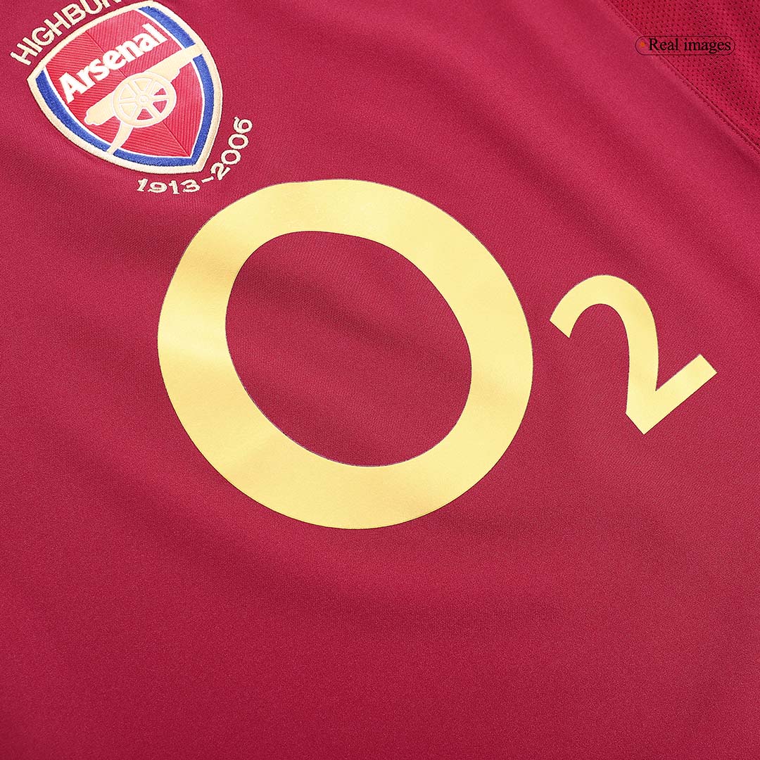 Arsenal HENRY #14 Home Retro Soccer Jersey 2005/06-The Jerseys Shop