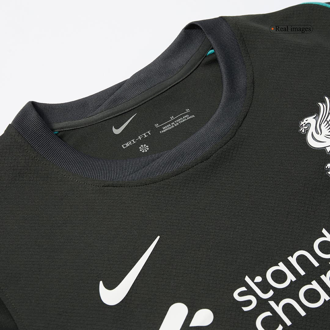 Kid's Liverpool Away Jerseys Kit(Jersey+Shorts) 2024/25-The Jerseys Shop