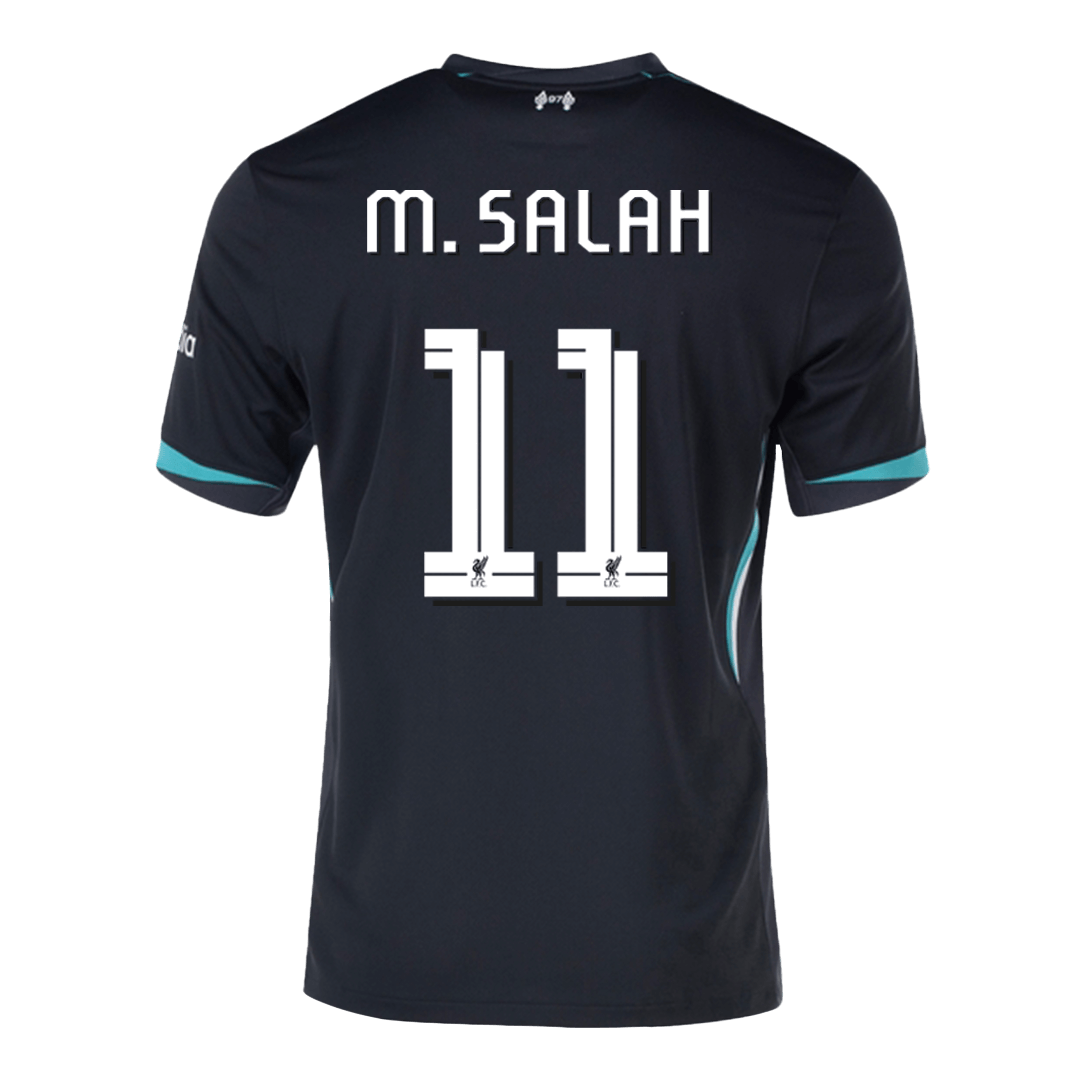 [Super Quality] Men's Liverpool M.SALAH #11 Away Soccer Jersey 2024/25 - UCL-The Jerseys Shop