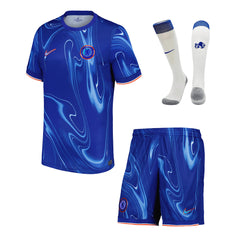 [Super Quailty] Men's Chelsea Home Jersey Full Kit 2024/25-The Jerseys Shop