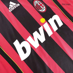 AC Milan KAKA' #22 Home Retro Long Sleeve Soccer Jersey 2006/07-The Jerseys Shop
