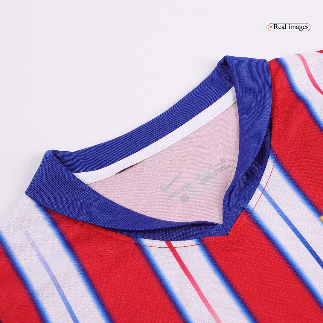 Kid's Atletico Madrid Home Jersey Kit(Jersey+Shorts) 2024/25-The Jerseys Shop