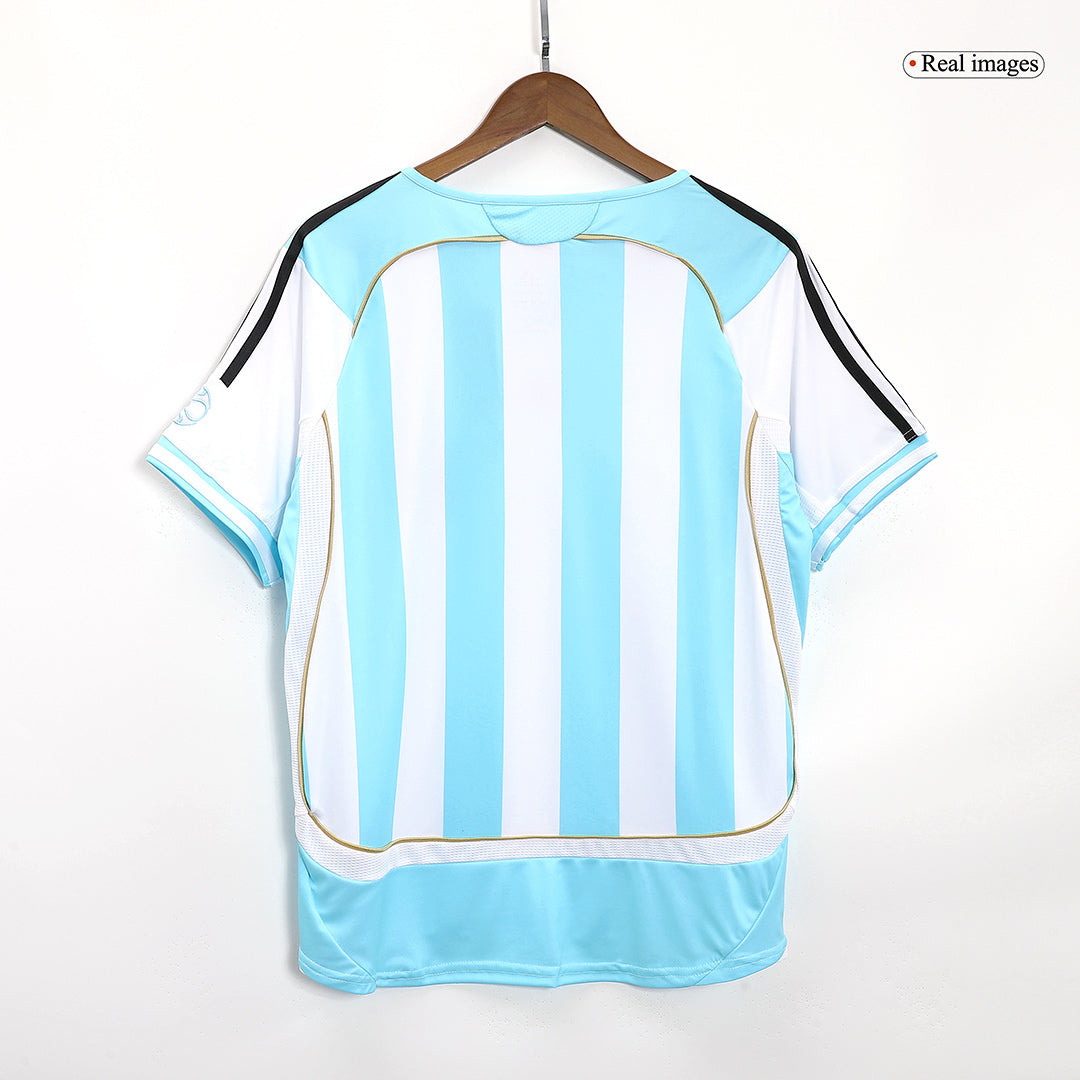 Argentina Home Retro Soccer Jersey 2006-The Jerseys Shop