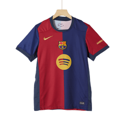 [Super Quality] Men's Barcelona Home Soccer Jersey 2024/25 - Spotify Logo Without Text-The Jerseys Shop
