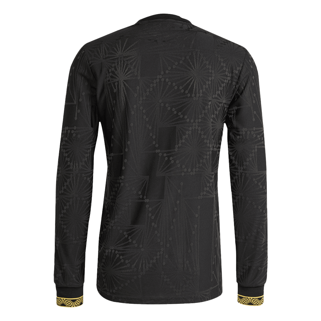 Men's Mexico Third Away Long Sleeve Soccer Jersey Gold Cup 2025 - Player Version-The Jerseys Shop
