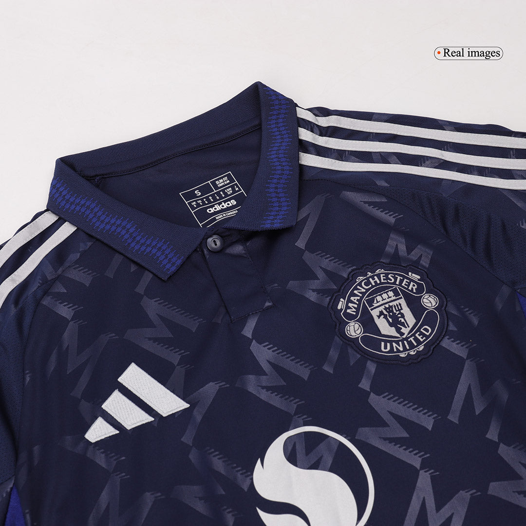 Men's Manchester United Away Soccer Jersey 2024/25-The Jerseys Shop