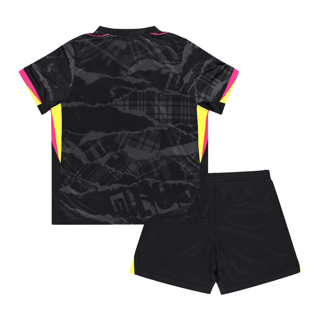 Kid's Chelsea Third Away Jersey Kit(Jersey+Shorts) 2024/25-The Jerseys Shop