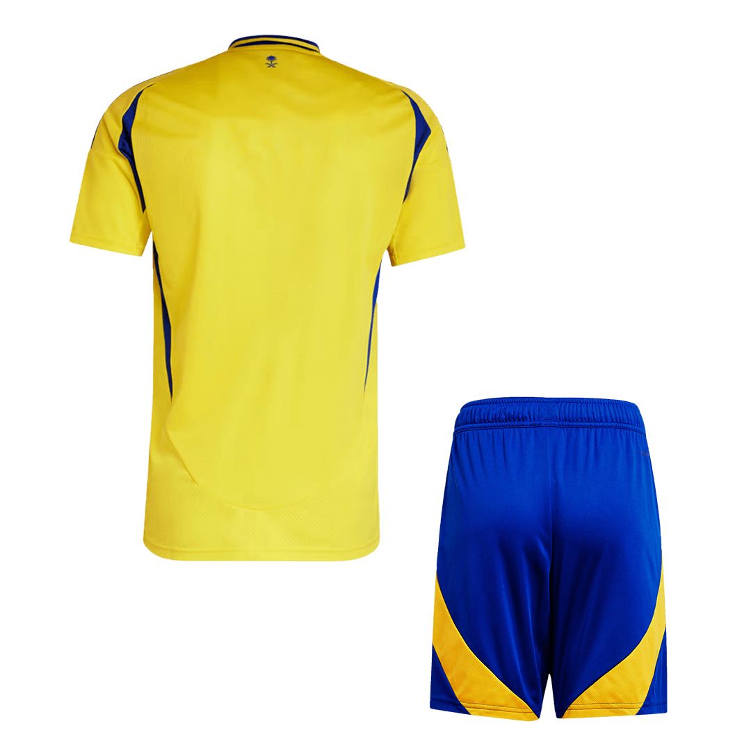 [Super Quailty] Men's Al Nassr Home Jersey (Jersey+Shorts) Kit 2024/25-The Jerseys Shop
