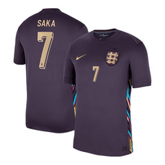 [Super Quality] Men's England SAKA #7 Away Soccer Jersey Euro 2024-The Jerseys Shop