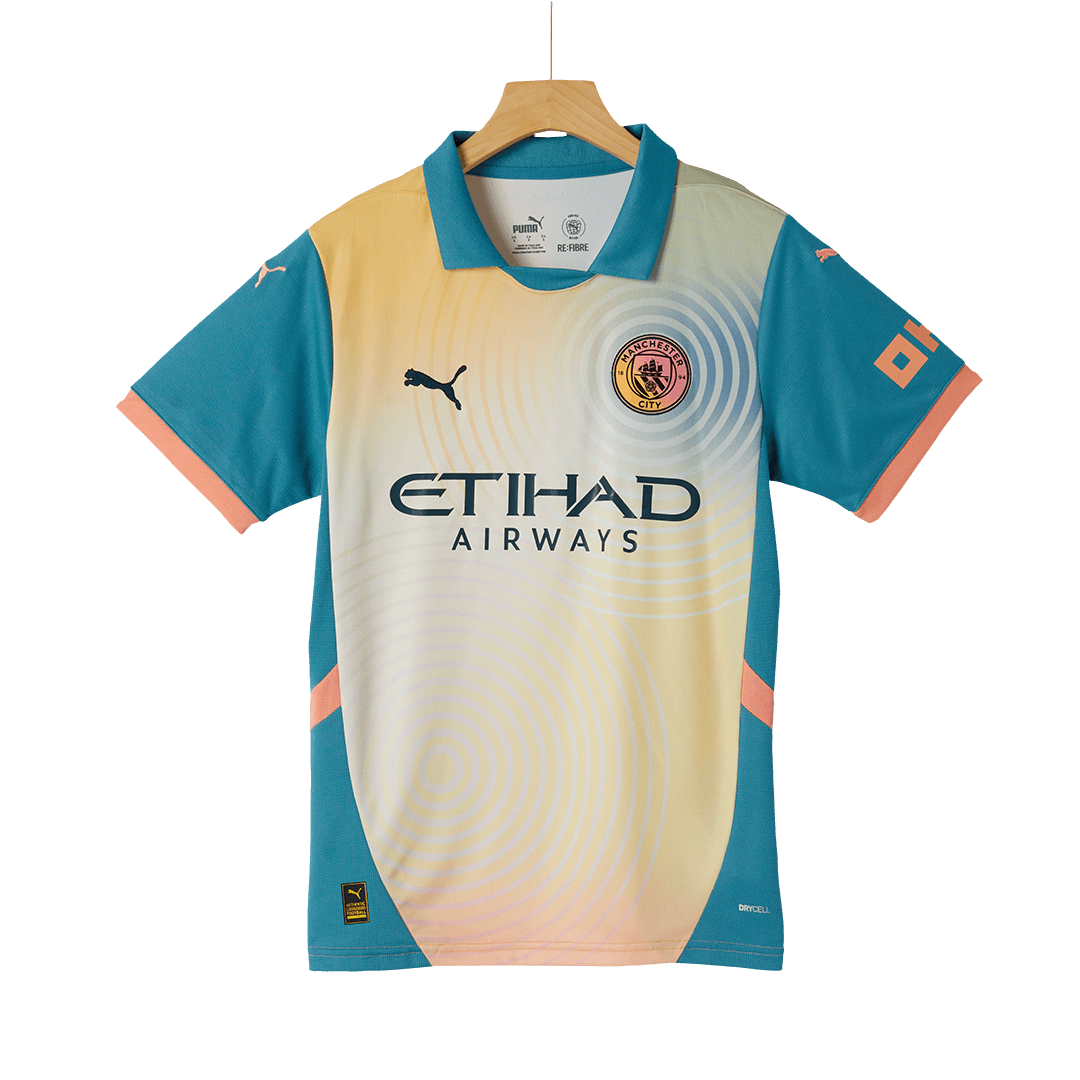 Men's Manchester City Fourth Away Soccer Jersey 2024/25 - Definitely City-The Jerseys Shop